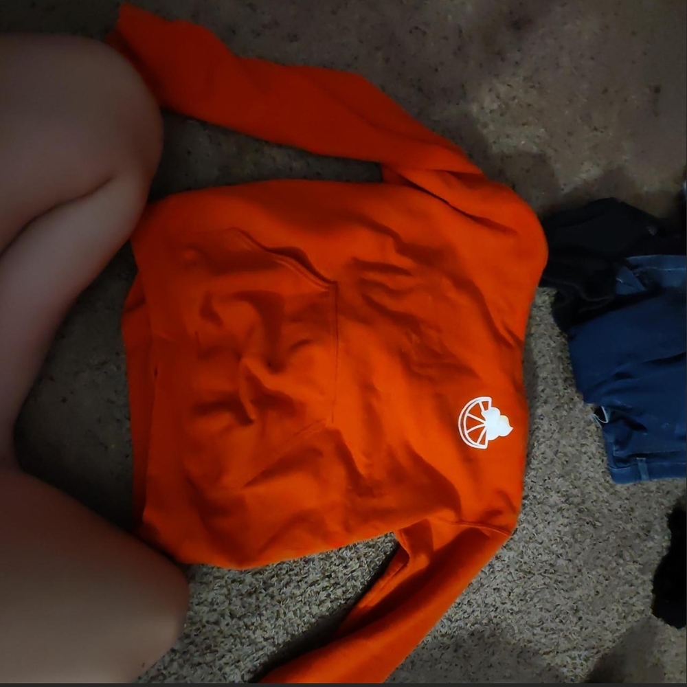 Gildan Heavy Blend Orange Hoodie